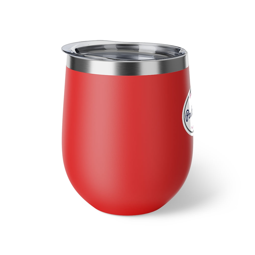 Classic Pontoon Girl - Insulated Cup - Wine Glass