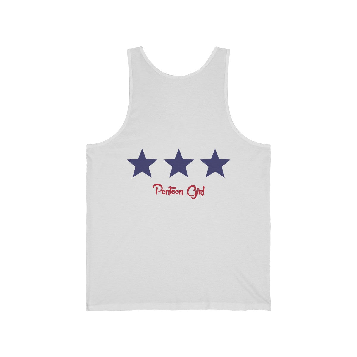 Tank Top - Classic Flag - Red White and Toon - TWO SIDED DESIGN