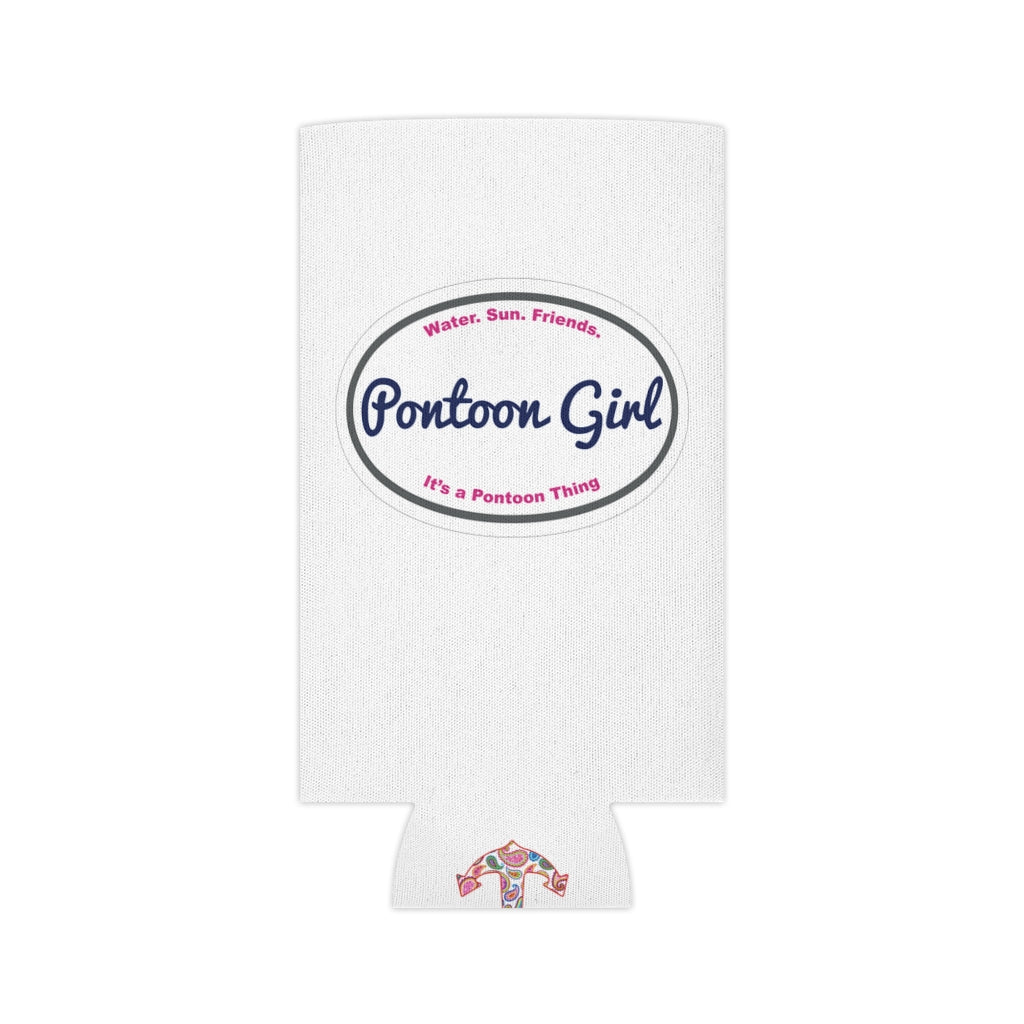 Classic Pontoon Girl - Can Cooler