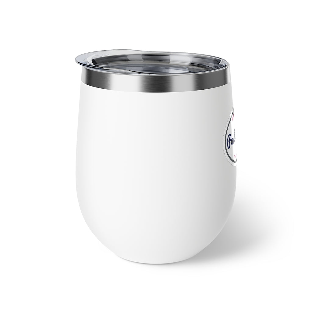 Classic Pontoon Girl - Insulated Cup - Wine Glass