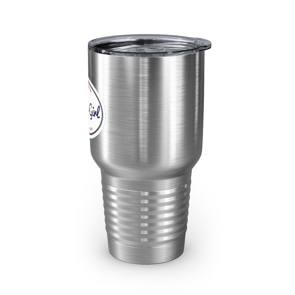 Classic Pontoon Girl - Ringneck Tumbler, 30oz