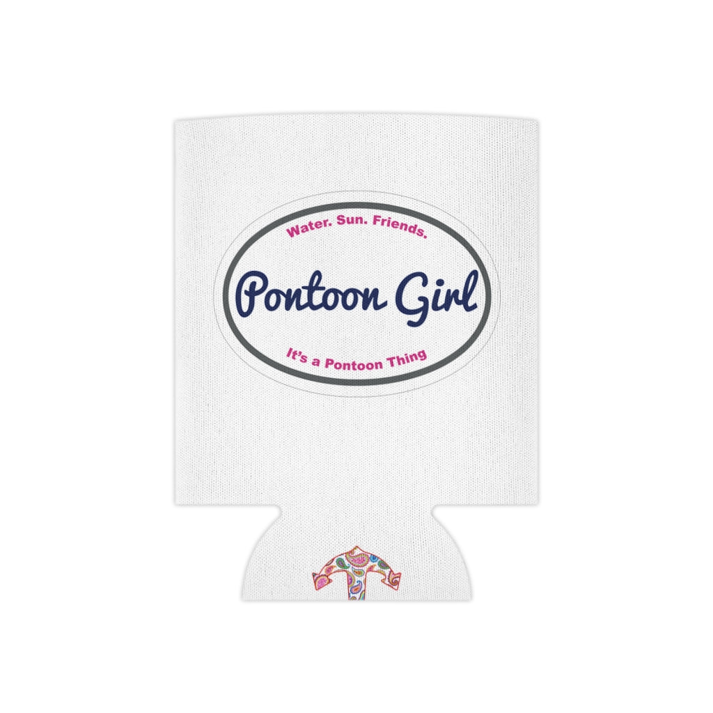 Classic Pontoon Girl - Can Cooler