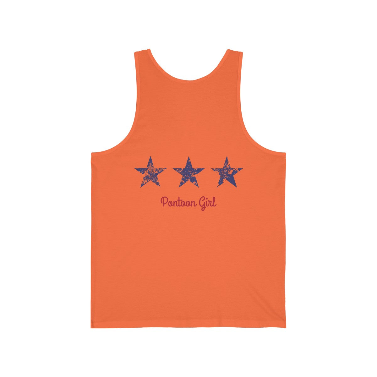 Tank Top - Contemporary Flag - Red White and Toon - TWO SIDED DESIGN