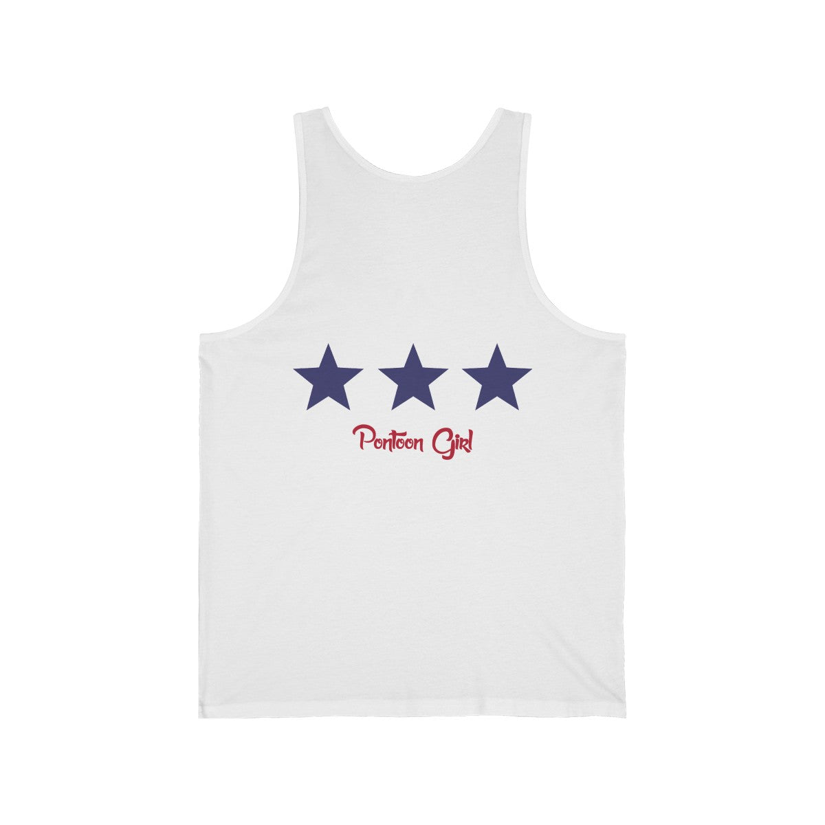 Tank Top - Classic Flag - Red White and Toon - TWO SIDED DESIGN