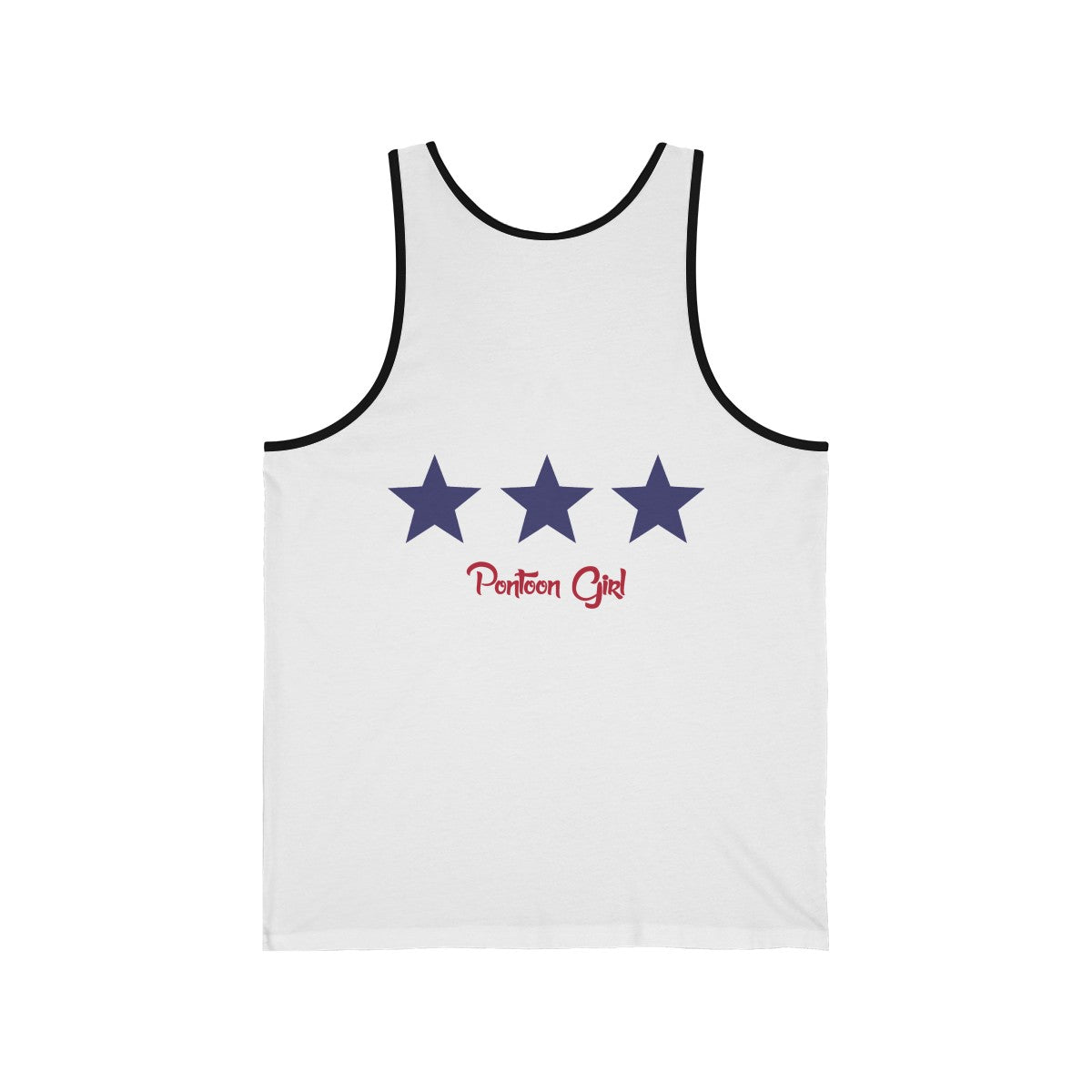 Tank Top - Classic Flag - Red White and Toon - TWO SIDED DESIGN