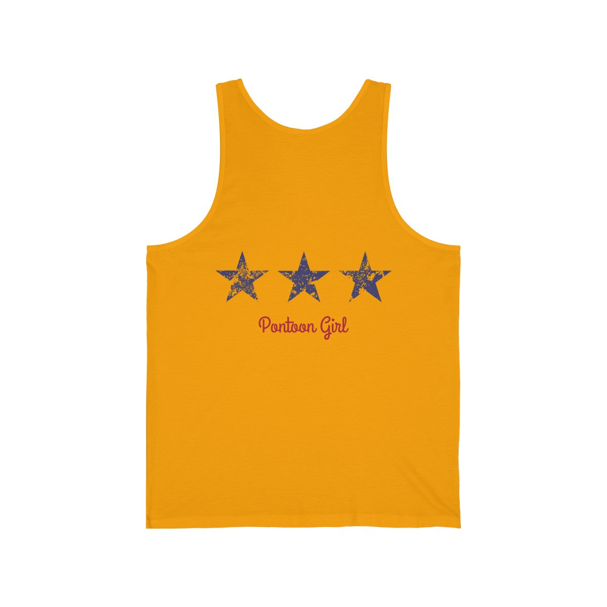 Tank Top - Contemporary Flag - Red White and Toon - TWO SIDED DESIGN