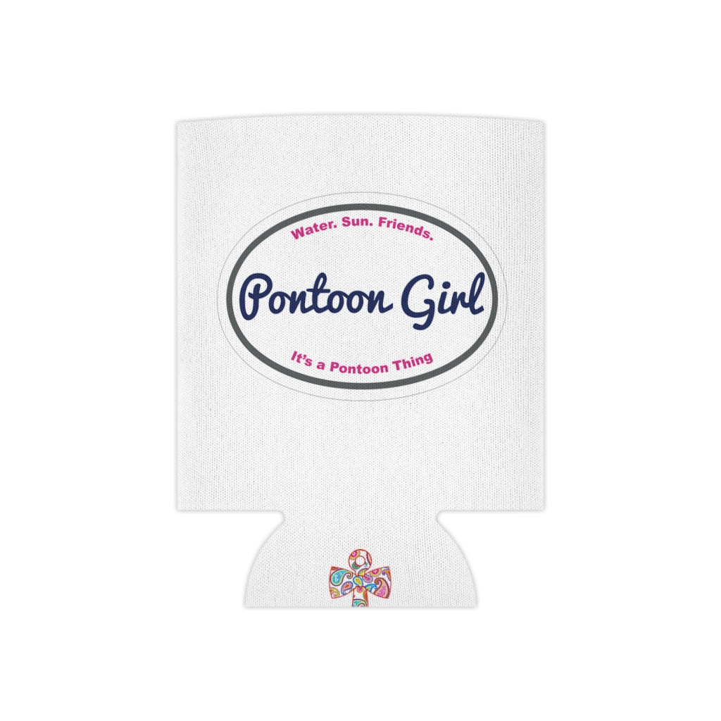 Classic Pontoon Girl - Can Cooler