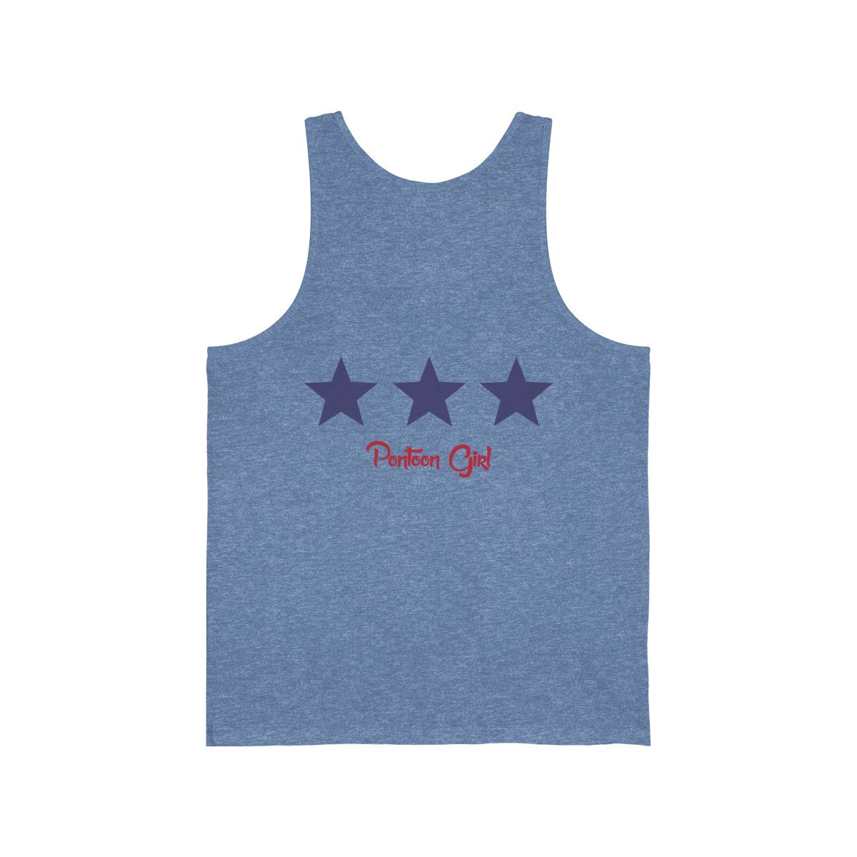 Tank Top - Classic Flag - Red White and Toon - TWO SIDED DESIGN