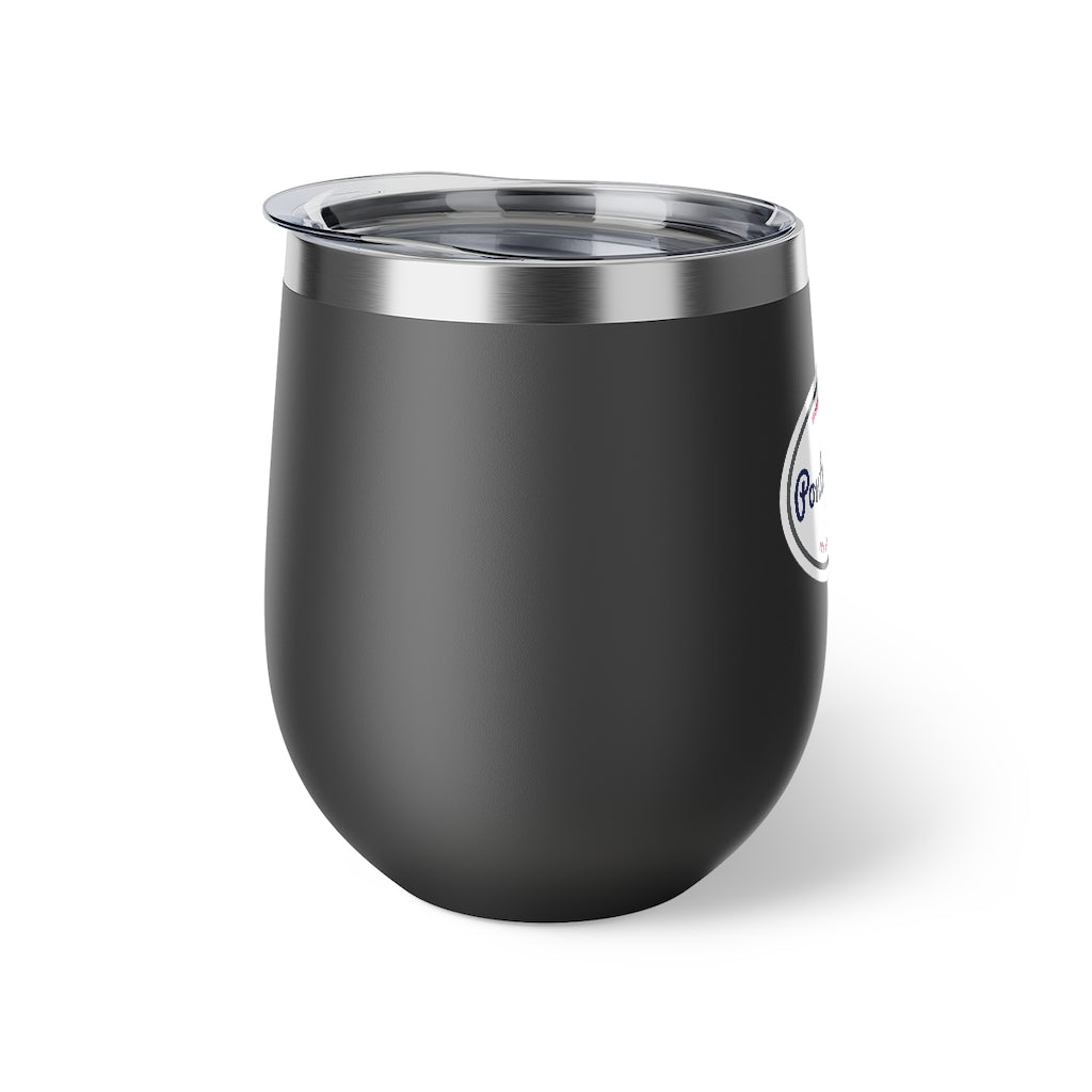 Classic Pontoon Girl - Insulated Cup - Wine Glass