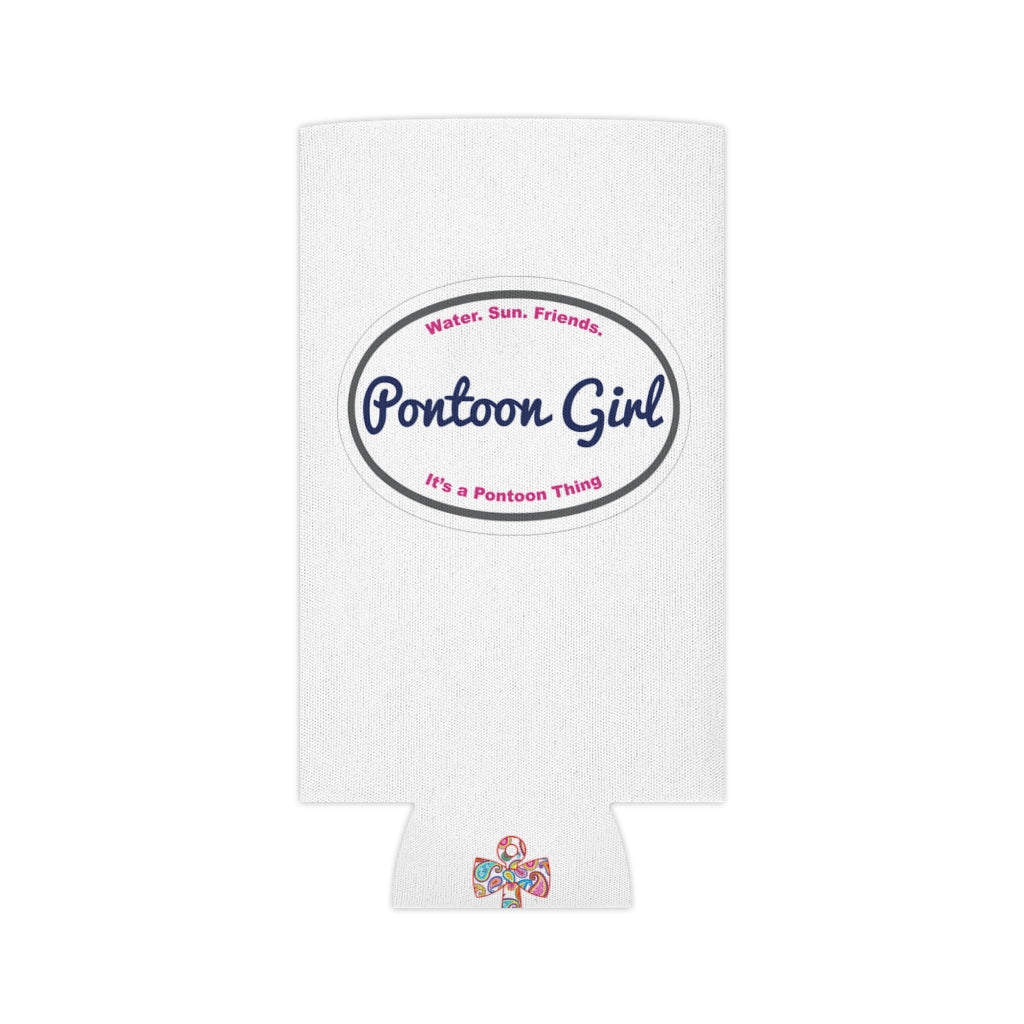Classic Pontoon Girl - Can Cooler