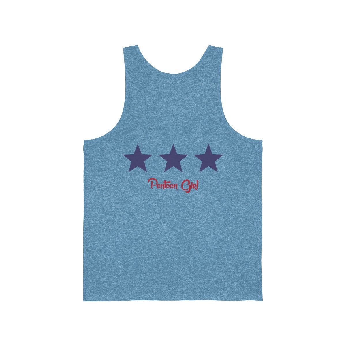 Tank Top - Classic Flag - Red White and Toon - TWO SIDED DESIGN
