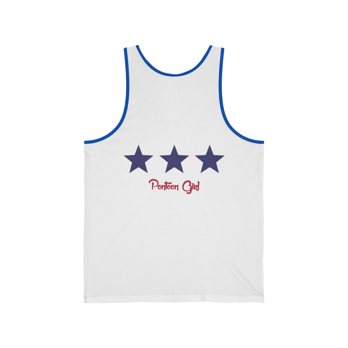 Tank Top - Classic Flag - Red White and Toon - TWO SIDED DESIGN