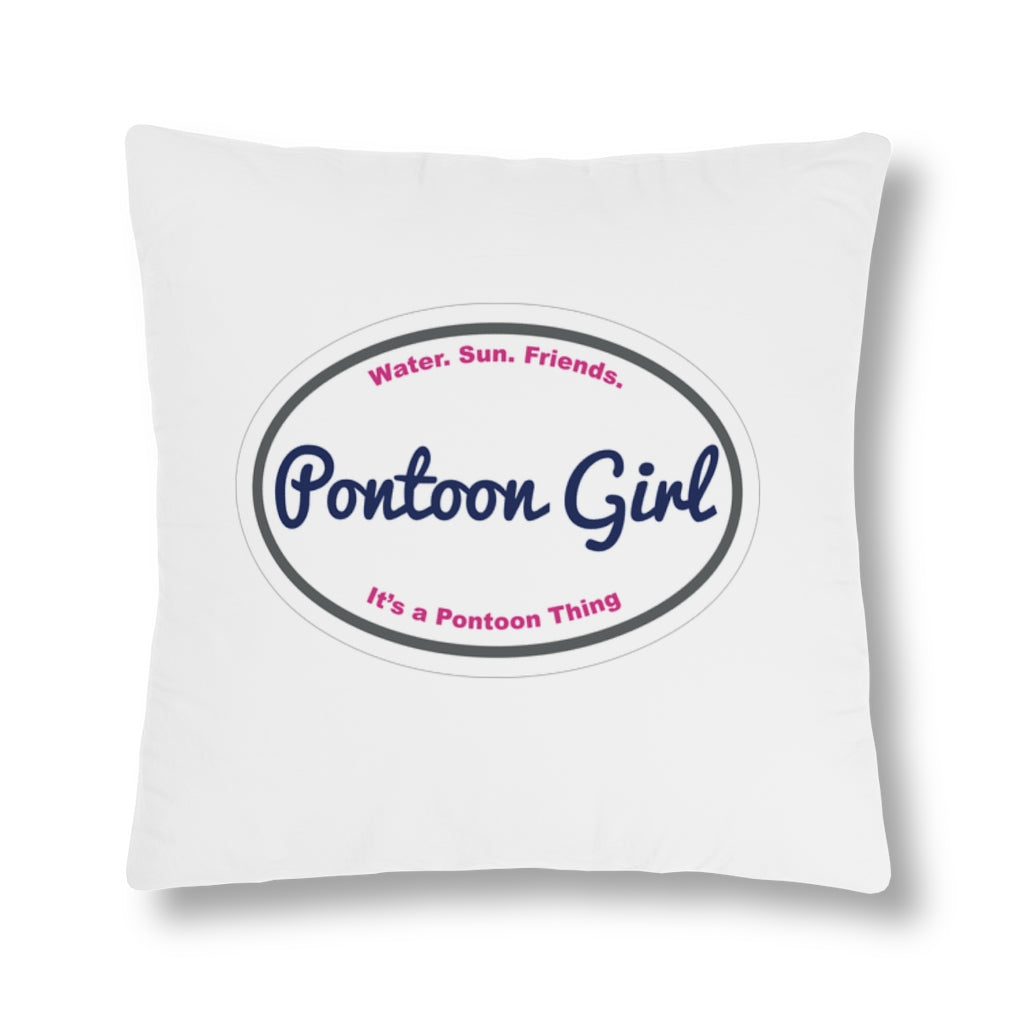 Classic Pontoon Girl - Waterproof Pillows