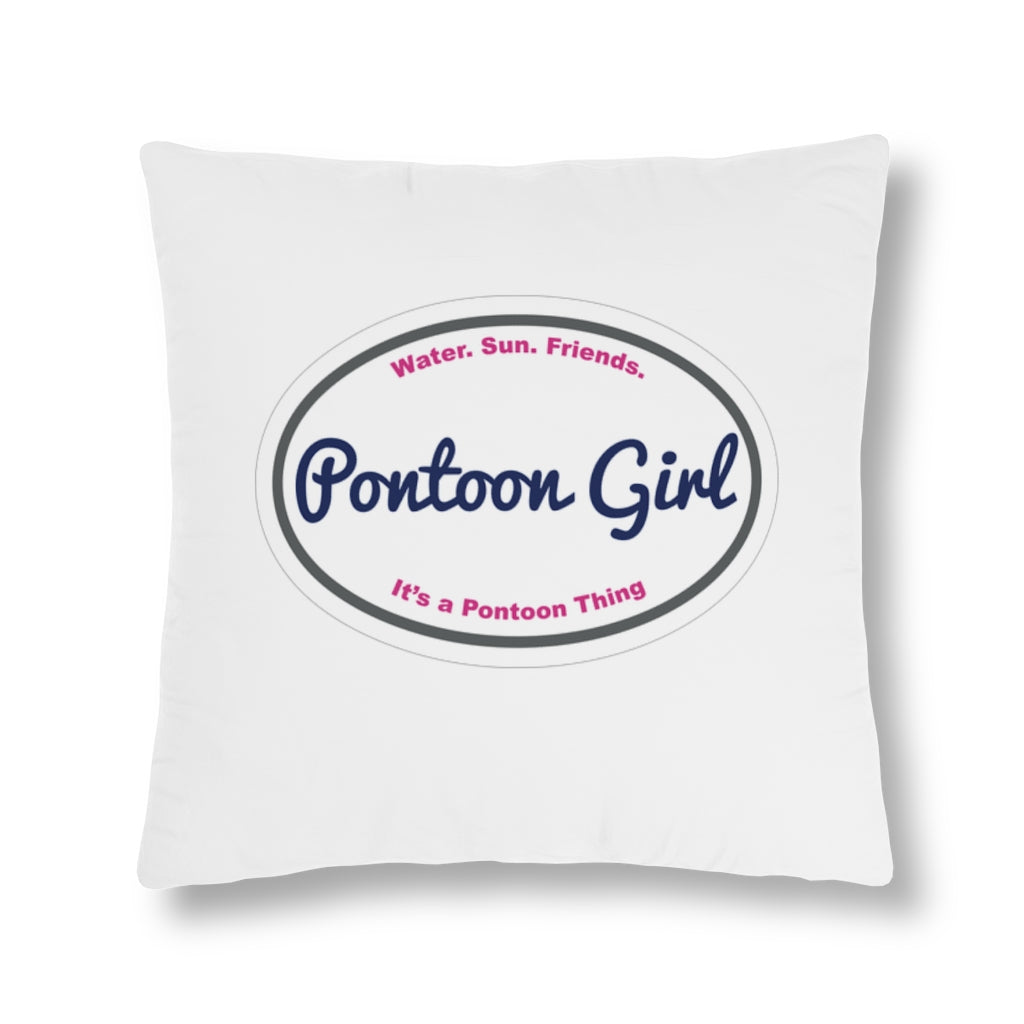 Classic Pontoon Girl - Waterproof Pillows