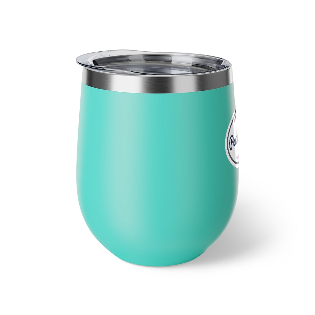 Classic Pontoon Girl - Insulated Cup - Wine Glass