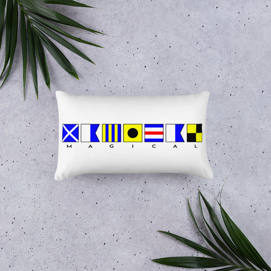 Magical Basic Pillow - The Calming Seas by Pontoon Girl®