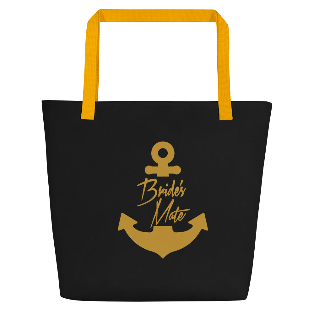 Bride's Mate - Beach Bag for Nautical Bridal Party Gift or Bachelorette Party Gift