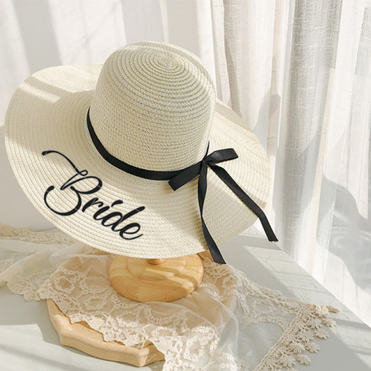 Nautical Deal - Bachelorette Sun Hats - Bride