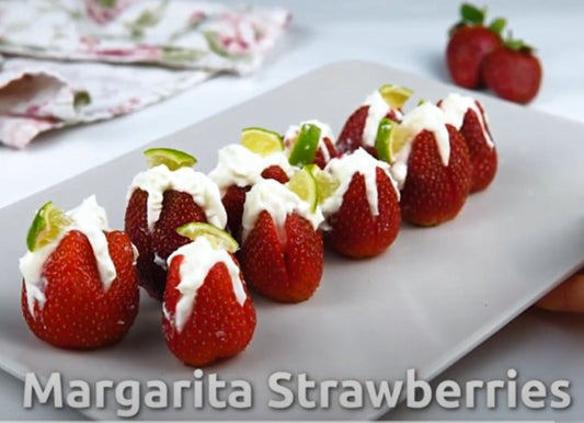 Margarita Strawberries - Perfect Boat Dessert Snack - Just Add Boat