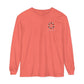 Lake Life™ Holiday Lights Life Ring Unisex Garment-dyed Long Sleeve T-Shirt by Pontoon Girl®