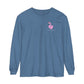 Lake Life™ Flamingo Tube Unisex Garment-dyed Long Sleeve T-Shirt by Pontoon Girl®