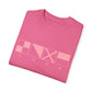 LOVE Code Flags Unisex Garment-Dyed T-shirt by Pontoon Girl