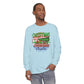 Christmas on the Pontoon - Unisex Garment-dyed Long Sleeve T-Shirt by Pontoon Girl®