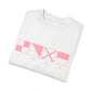 LOVE Code Flags Unisex Garment-Dyed T-shirt by Pontoon Girl