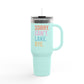 Sorry Can't Lake Bye Insulated Travel Mug, 40oz by Pontoon Girl®