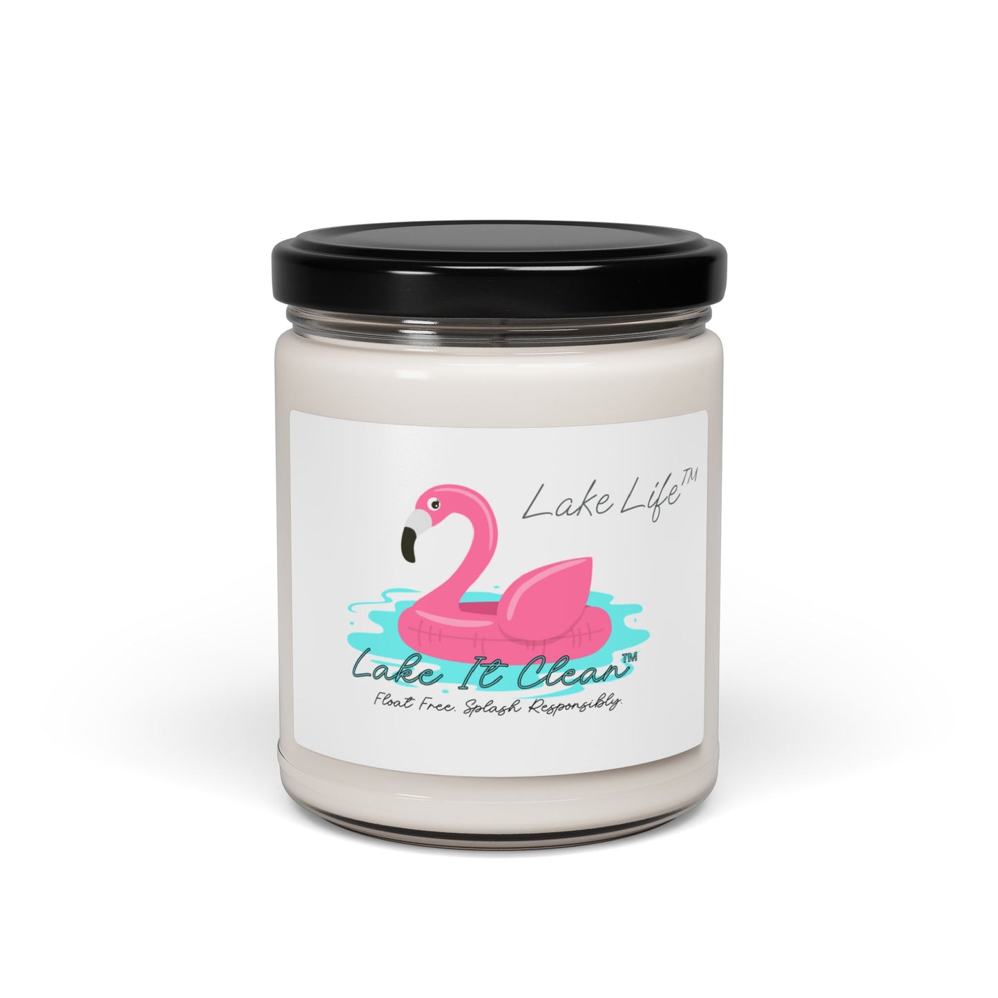 Lake It Clean™ Lake Life™ Scented Soy Candle - Clean Cotton