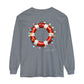 Lake Life™ Holiday Lights Life Ring Unisex Garment-dyed Long Sleeve T-Shirt by Pontoon Girl®