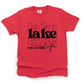 Lake Life Repeating Design - Apparel - Classic Coast Color Palette