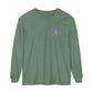 Lake Life™ Heart Anchor Garment-dyed Long Sleeve T-Shirt by Pontoon Girl®