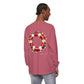 Lake Life™ Holiday Lights Life Ring Unisex Garment-dyed Long Sleeve T-Shirt by Pontoon Girl®