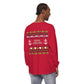 Ugly Pontoon Christmas Shirt - Unisex Garment-dyed Long Sleeve T-Shirt by Pontoon Girl®