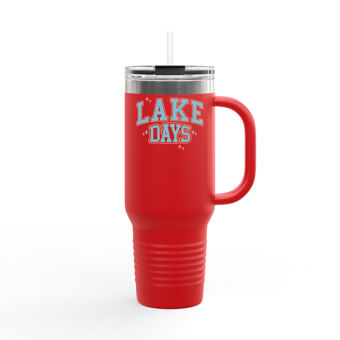 Lake Days Insulated Travel Mug, 40oz by Pontoon Girl®