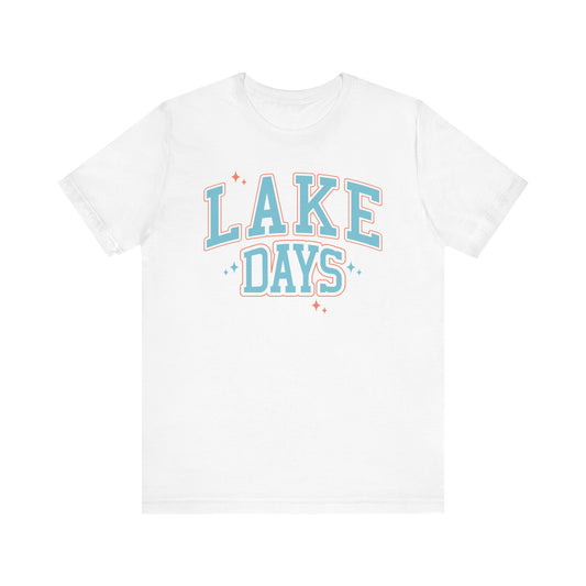 Lake Days Unisex Jersey Short Sleeve Tee by Pontoon Girl®