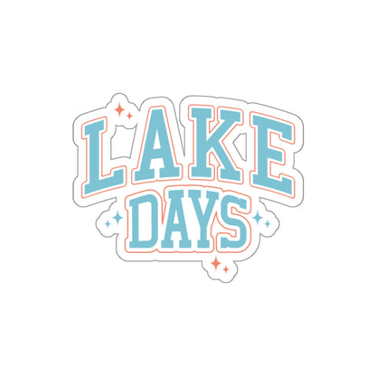 Lake Days Die-Cut Stickers by Pontoon Girl®