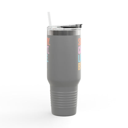 Sorry Can't Lake Bye Insulated Travel Mug, 40oz by Pontoon Girl®