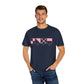 LOVE Code Flags Unisex Garment-Dyed T-shirt by Pontoon Girl