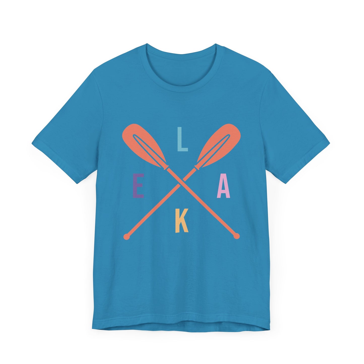 LAKE Paddle Unisex Jersey Short Sleeve Tee by Pontoon Girl®