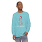 Holiday Anchor Shirt - Unisex Garment-dyed Long Sleeve T-Shirt by Pontoon Girl®