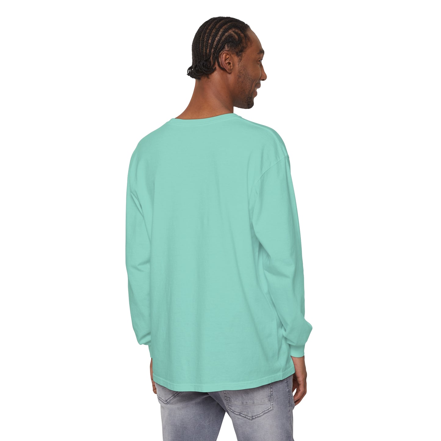 Christmas on the Pontoon - Unisex Garment-dyed Long Sleeve T-Shirt by Pontoon Girl®