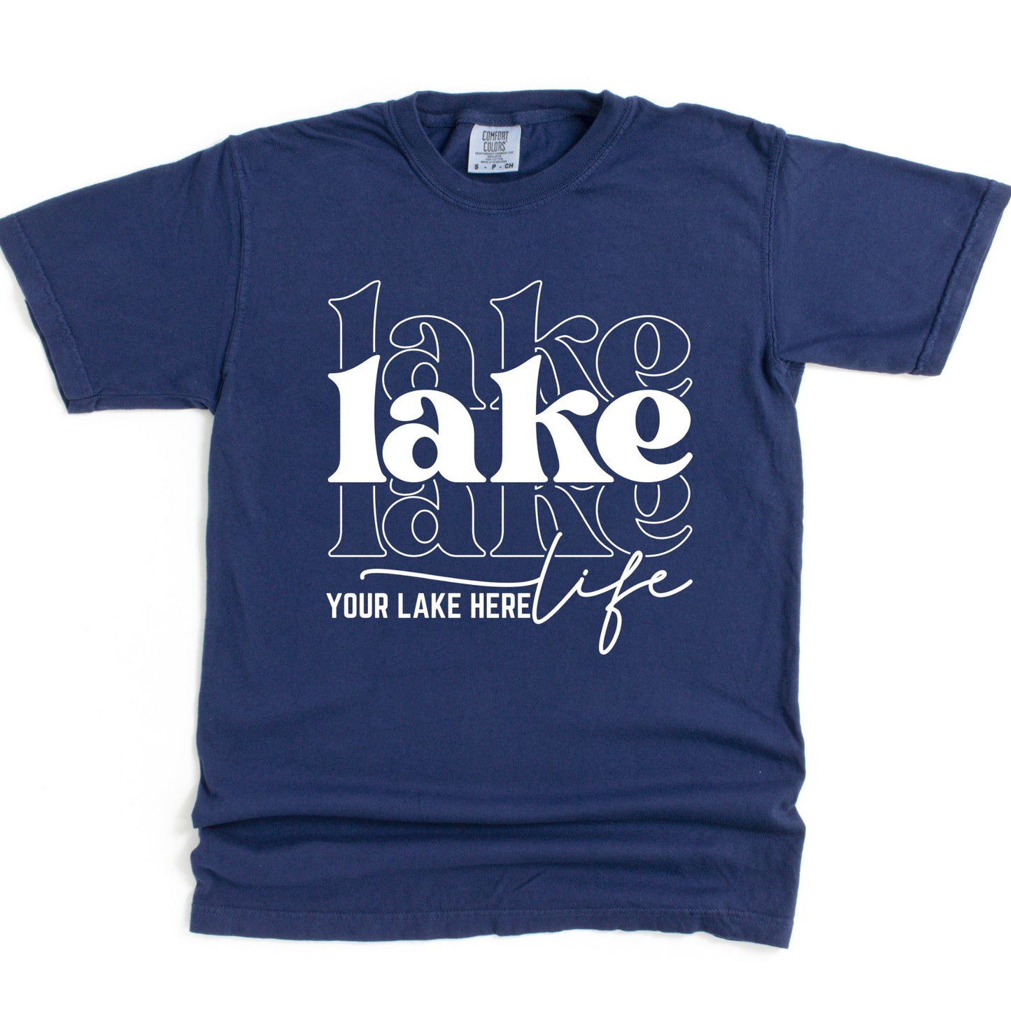 Lake Life Repeating Design - Apparel - Classic Coast Color Palette