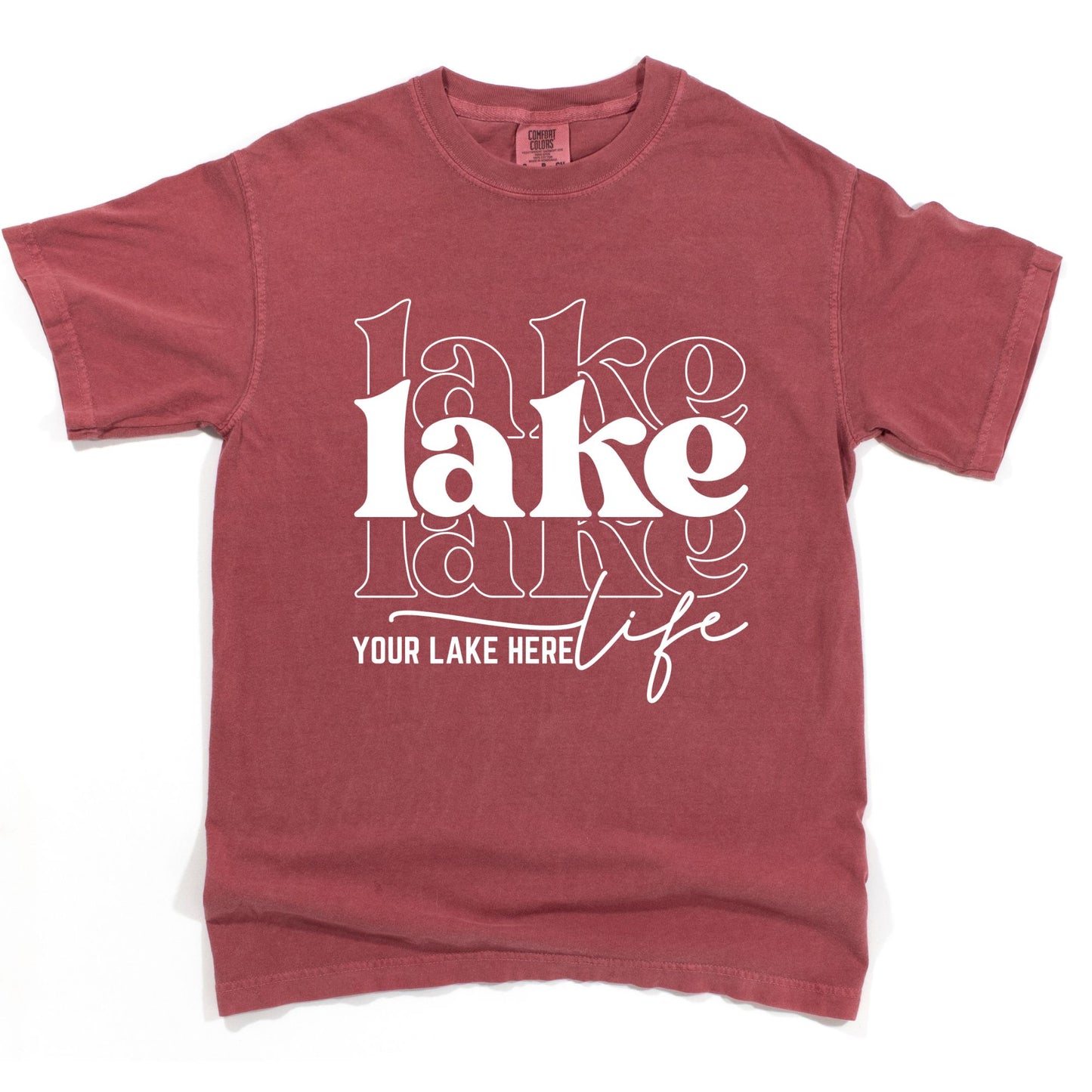 Lake Life Repeating Design - Apparel - Classic Coast Color Palette