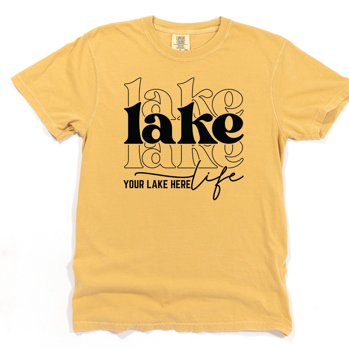 Lake Life Repeating Design - Apparel - Classic Coast Color Palette