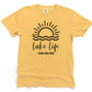 Wavy Sunrise Design - Apparel - Classic Coast Color Palette