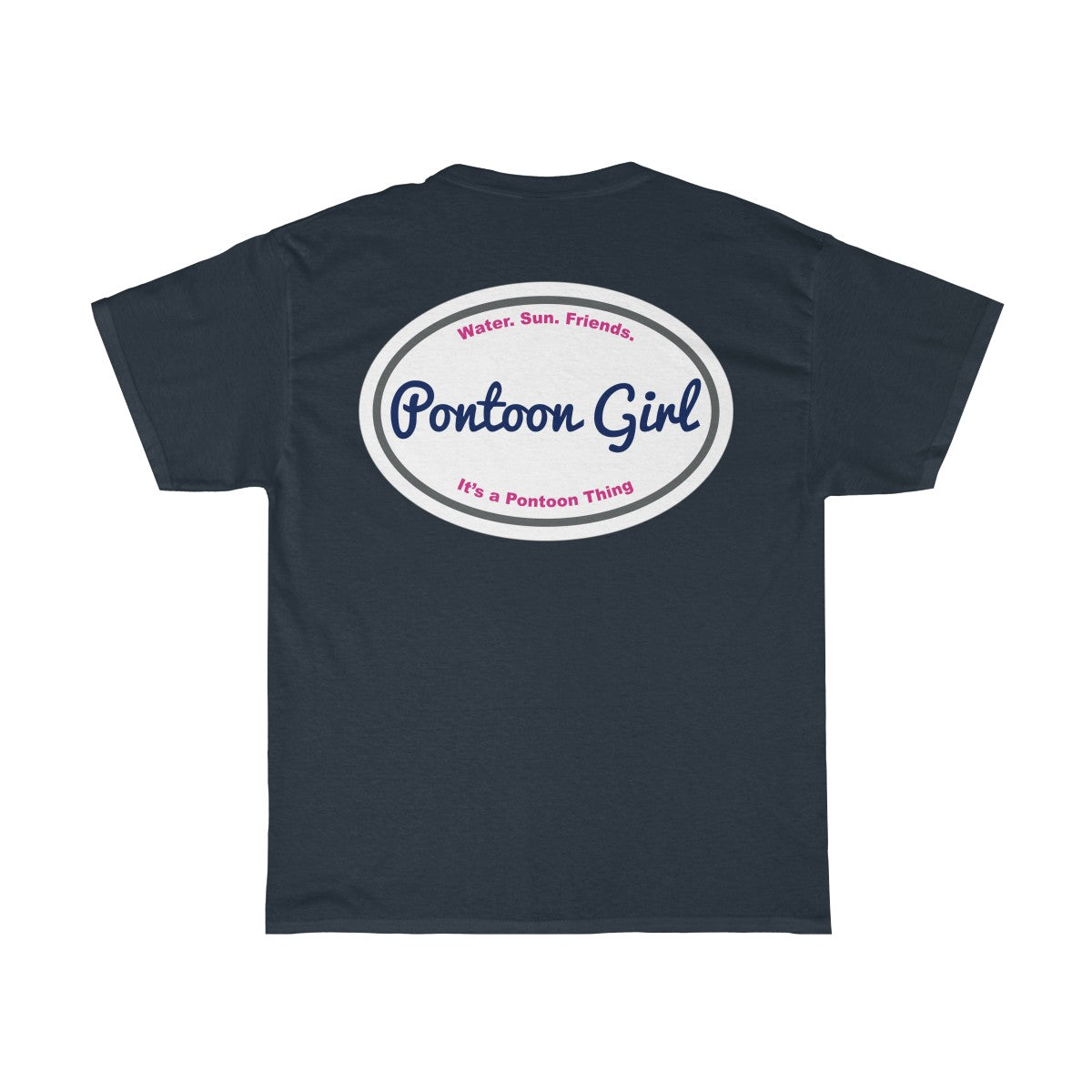 Pontoon Girl Logo T Shirt