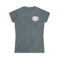 Classic Pontoon Girl Logo T Shirt - Style: Women's Softstyle Tee