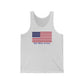 Tank Top -  Classic Flag - Red White and Toon - TWO SIDED DESIGN